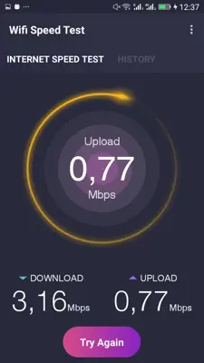 Wifi Speed Test android App screenshot 3